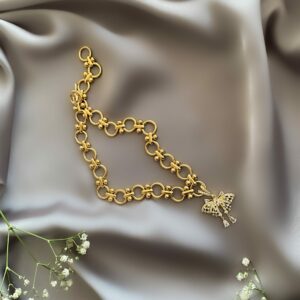 «VANESSA» Semi-Fine Beautiful Chain Necklace With Butterfly Pendant - Image 4