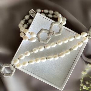 «EVGENIYA» Semi-Fine Natural Pearl Luxury Bracelet ⠀ - Image 5