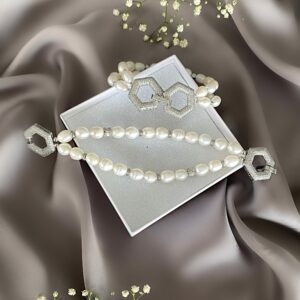 «EVGENIYA» Semi-Fine Natural Pearl Luxury Bracelet ⠀ - Image 6
