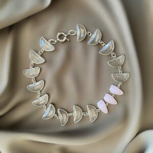 «DE BLANCO» - Semi-Fine Luxury Jewellery Glass Choker Necklace ⠀ - Image 2