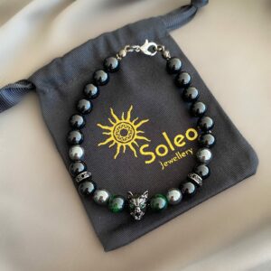 «WOLF» Trendy Natural Agate Bracelet⠀ - Image 3