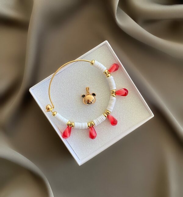 «SALSA» Semi-Fine Trendy Bracelet With Cute Pendant