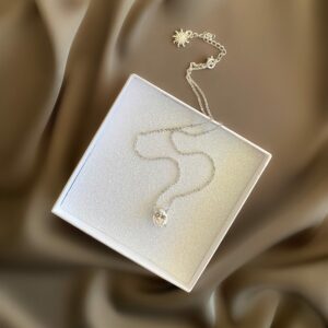 «LYRA» Semi-Fine Swarovski Pendant Necklace ⠀ - Image 3