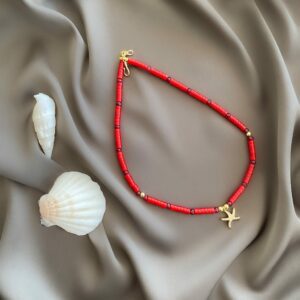 «ÉTOILE DE MER » Semi-Fine Natural Stone Choker Necklace⠀ - Image 4