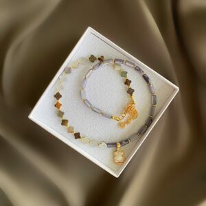 «COALINA» Semi-Fine Natural Stone Trendy Choker Necklace - Image 5