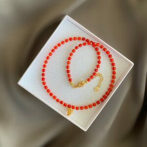 «PINE» Trendy Semi-Fine Natural Stone Necklace  - Image 5