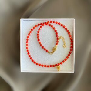 «PINE» Trendy Semi-Fine Natural Stone Necklace  - Image 6
