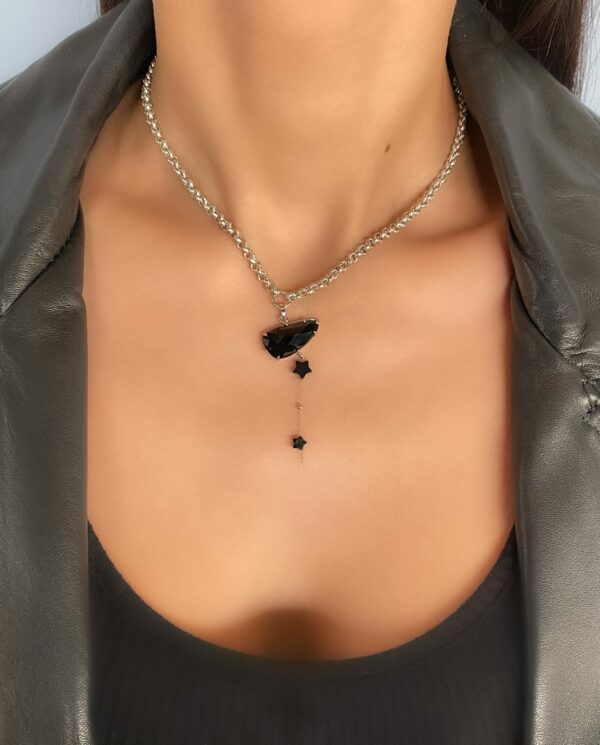 «BLACKELYN» Semi-Fine Trendy Luxury Chain Necklace⠀