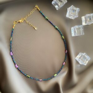 «GIADA» Semi-Fine Trendy Crystal Choker-Necklace - Image 6