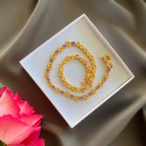 «BRILLER» Semi-Fine Luxury Cubic Zirconia Choker-Necklace ⠀ - Image 2