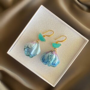 «PETITE FLORAL» Semi-Fine Luxury Earrings  - Image 2