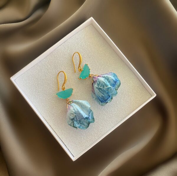 «PETITE FLORAL» Semi-Fine Luxury Earrings 