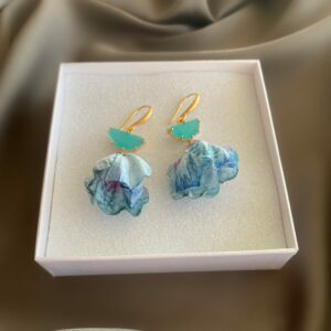 «PETITE FLORAL» Semi-Fine Luxury Earrings  - Image 4