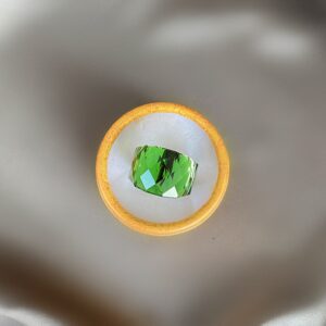 «TEMPTATION» - Luxury Stainless Steel Rings With Green Crystal Glass - Image 5