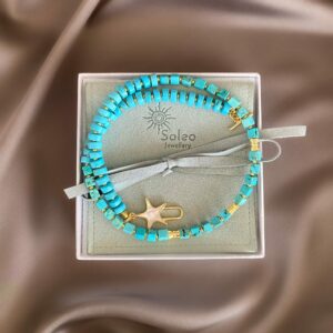 «MÉDUSE» Semi-Fine Natural Stone Trendy Choker Necklace⠀ - Image 2