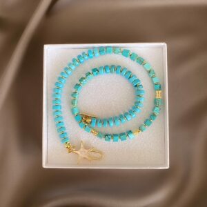 «MÉDUSE» Semi-Fine Natural Stone Trendy Choker Necklace⠀ - Image 3