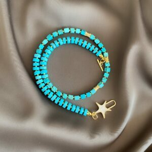 «MÉDUSE» Semi-Fine Natural Stone Trendy Choker Necklace⠀ - Image 4