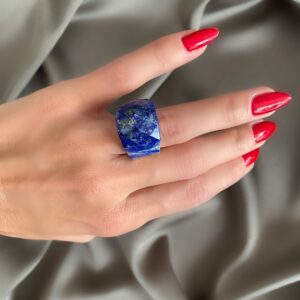 «TEMPTATION» - Luxury Stainless Steel Rings With Natural Stone - Image 2