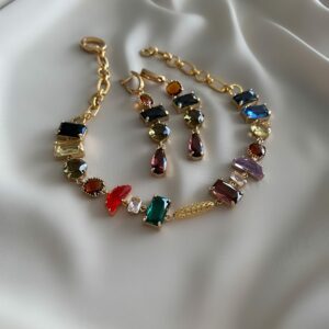 «INCA TREASURES» Choker Necklace & Earrings Luxury Jewellery Set 1 - Image 9