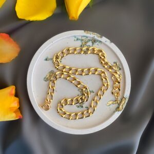 «CHAINE» Trendy Chain Choker-Necklace - Image 3