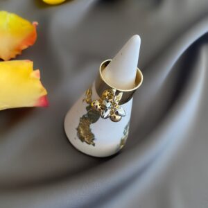 «JADI» Trendy Sizeless Ring With Beautiful Charms - Image 3