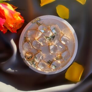 «CRISTOLA» Fancy Jewellery Glass Choker-Necklace - Image 4