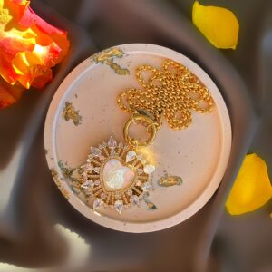 «SAINT» Luxury Chain Necklace With Beautiful Cubic Zirconia Pendant - Image 2