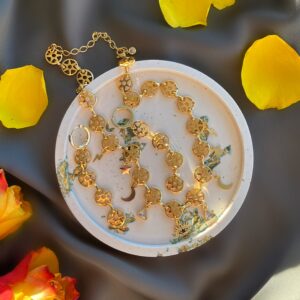 «LA MAGIE» Trendy Chain Choker-Necklace & Earrings Jewellery Set⠀ - Image 5