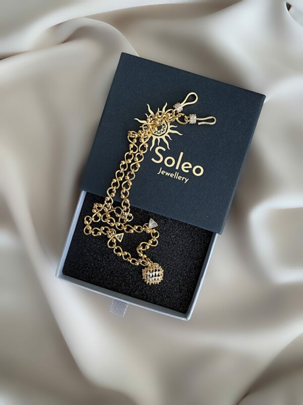 «GOLDEN DELICIOUS» Trendy Semi-Fine Chain Necklace⠀⠀