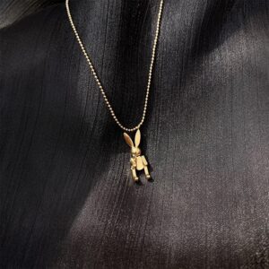 «BUNNY» New Fashion Waterproof Necklace For Women / Gold Color⠀ - Image 3