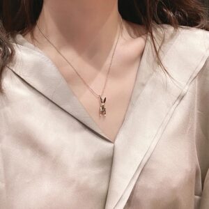 «BUNNY» New Fashion Waterproof Necklace For Women / Gold Color⠀ - Image 4