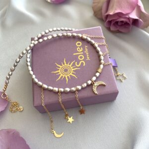 «MUNA» Beautiful & Trendy Natural Pearl Necklace ⠀ - Image 3