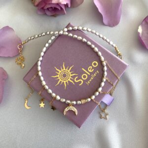 «MUNA» Beautiful & Trendy Natural Pearl Necklace ⠀ - Image 5
