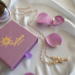 «PINK CRYSTAL» Fancy Jewellery Glass Sunglasses/Glasses Holder⠀ - Image 2
