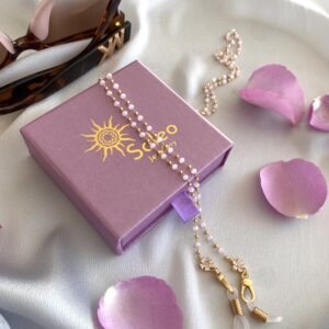 «PINK CRYSTAL» Fancy Jewellery Glass Sunglasses/Glasses Holder⠀ - Image 3
