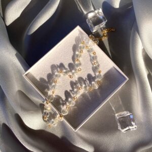 «CLEA» Beautiful & Trendy Jewellery Glass Necklace⠀ - Image 3