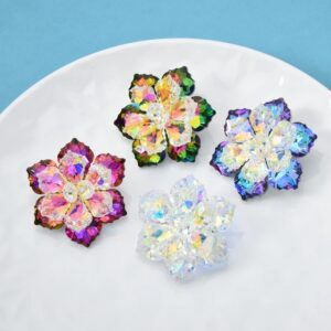 «SHINNING GLASS FLOVER» New Fashion Brooch For Women ⠀ - Image 3