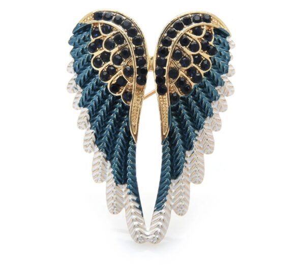 «ANGEL WINGS» New Fashion Brooch For Women/ Blue Color