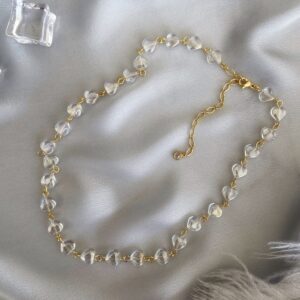 «CLEA» Beautiful & Trendy Jewellery Glass Necklace⠀ - Image 6