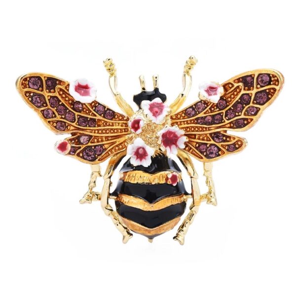 «FLOWER BEE» New Fashion Brooch For Women