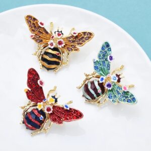 «FLOWER BEE» New Fashion Brooch For Women - Image 3