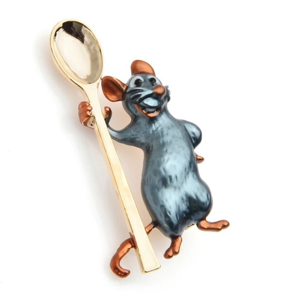 «SMILING RAT» New Fashion Brooch For Women