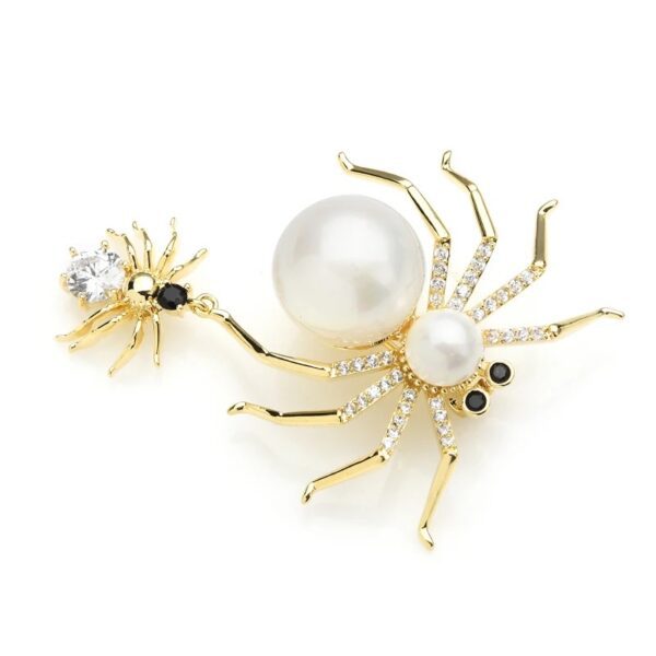 «SPIDERS» New Fashion Brooch For Women / Silver Color