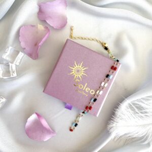 «PARTY TIME» Trendi Jewellery Glass Choker Necklace - Image 5