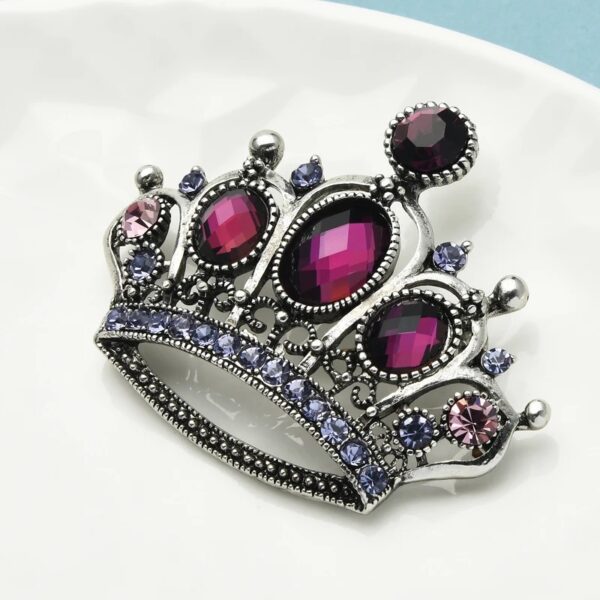 «VINTAGE CROWN» New Fashion Brooch For Women