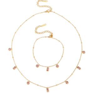 «LYA» Waterproof Necklace For Women / Gold Color⠀ - Image 2