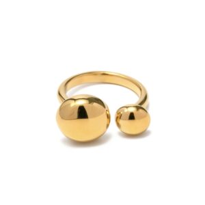«ZENA» Waterproof Ring For Women / Gold Color - Image 4