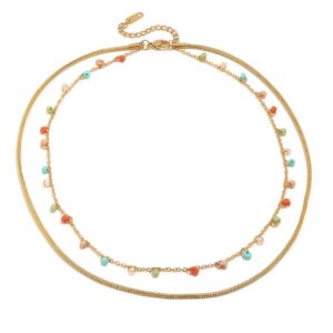 «JANINE» Waterproof Necklace For Women / Gold Color⠀ - Image 3
