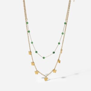 «JOHANNA» Waterproof Necklace For Women / Gold Color⠀ - Image 4