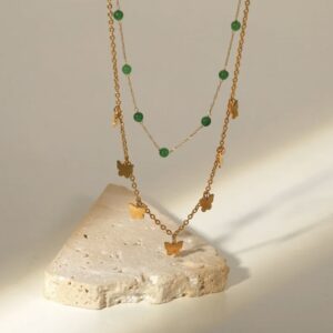 «JOHANNA» Waterproof Necklace For Women / Gold Color⠀ - Image 5